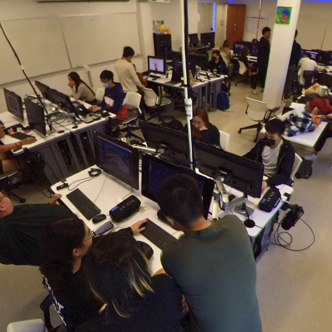 Imaginarium image of students during hours